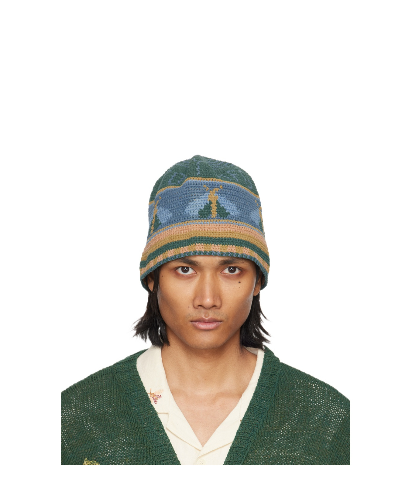Story Mfg. Multicolor Brew Hat In Green