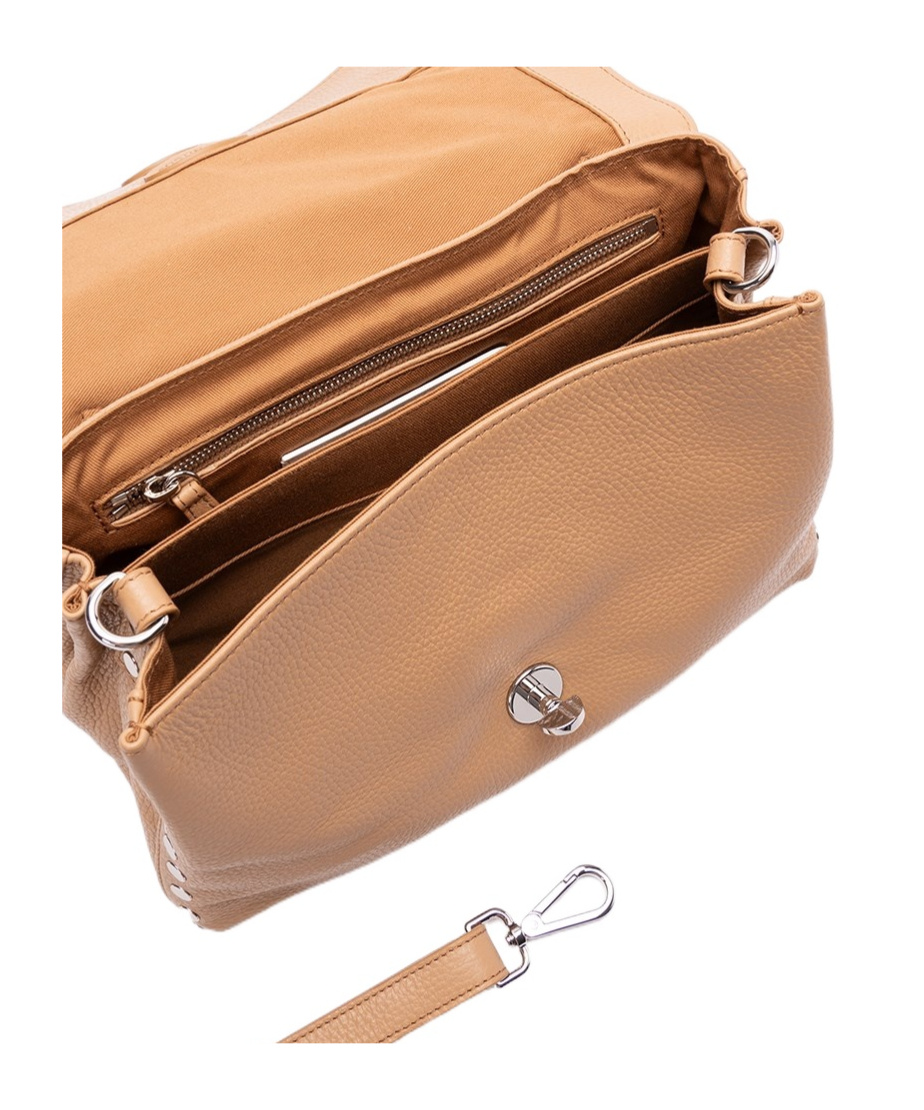 Zanellato Postina Daily Baby Leather Bag In Pink