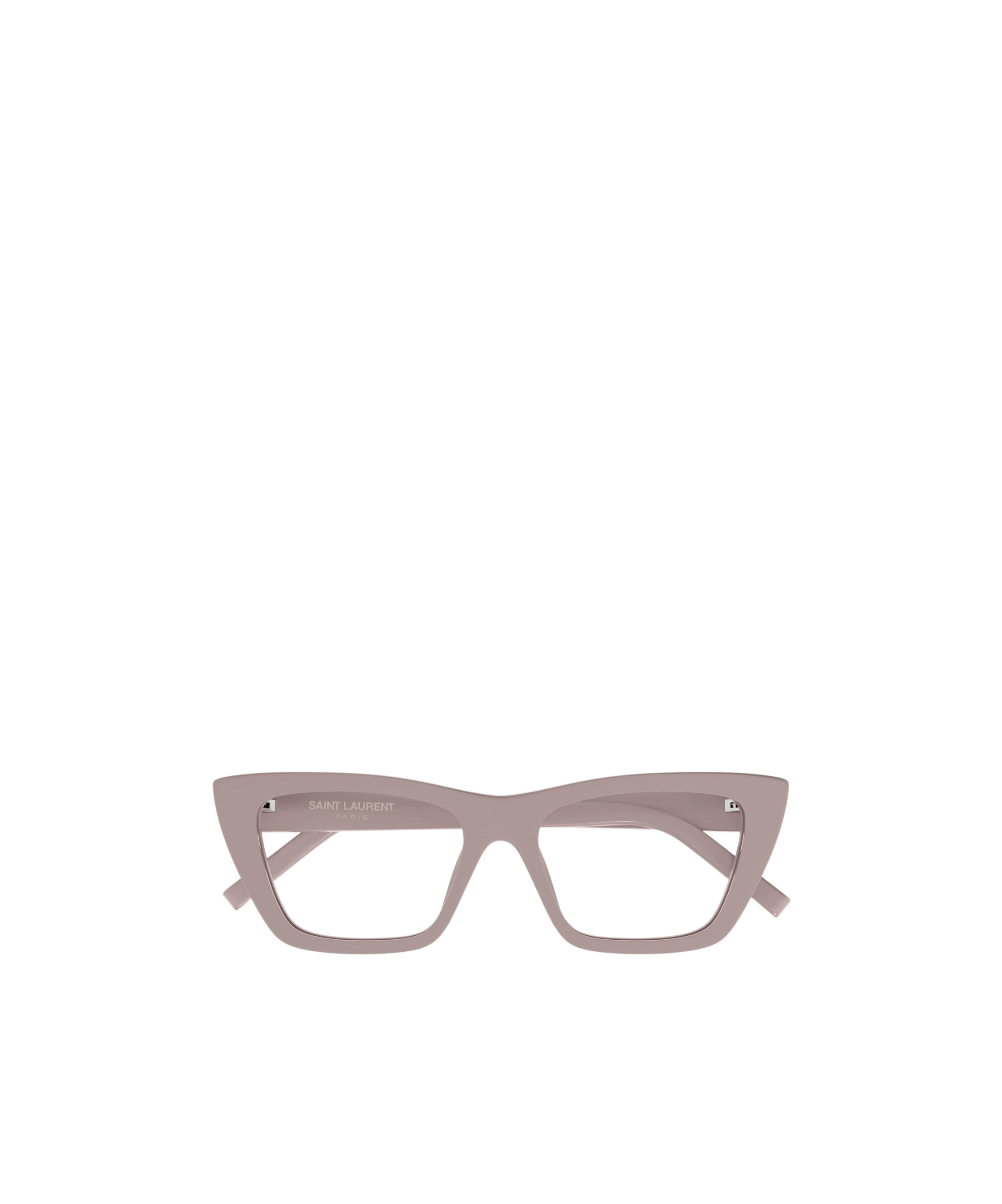 Saint Laurent Eyewear Cat-eye Glasses In Nude