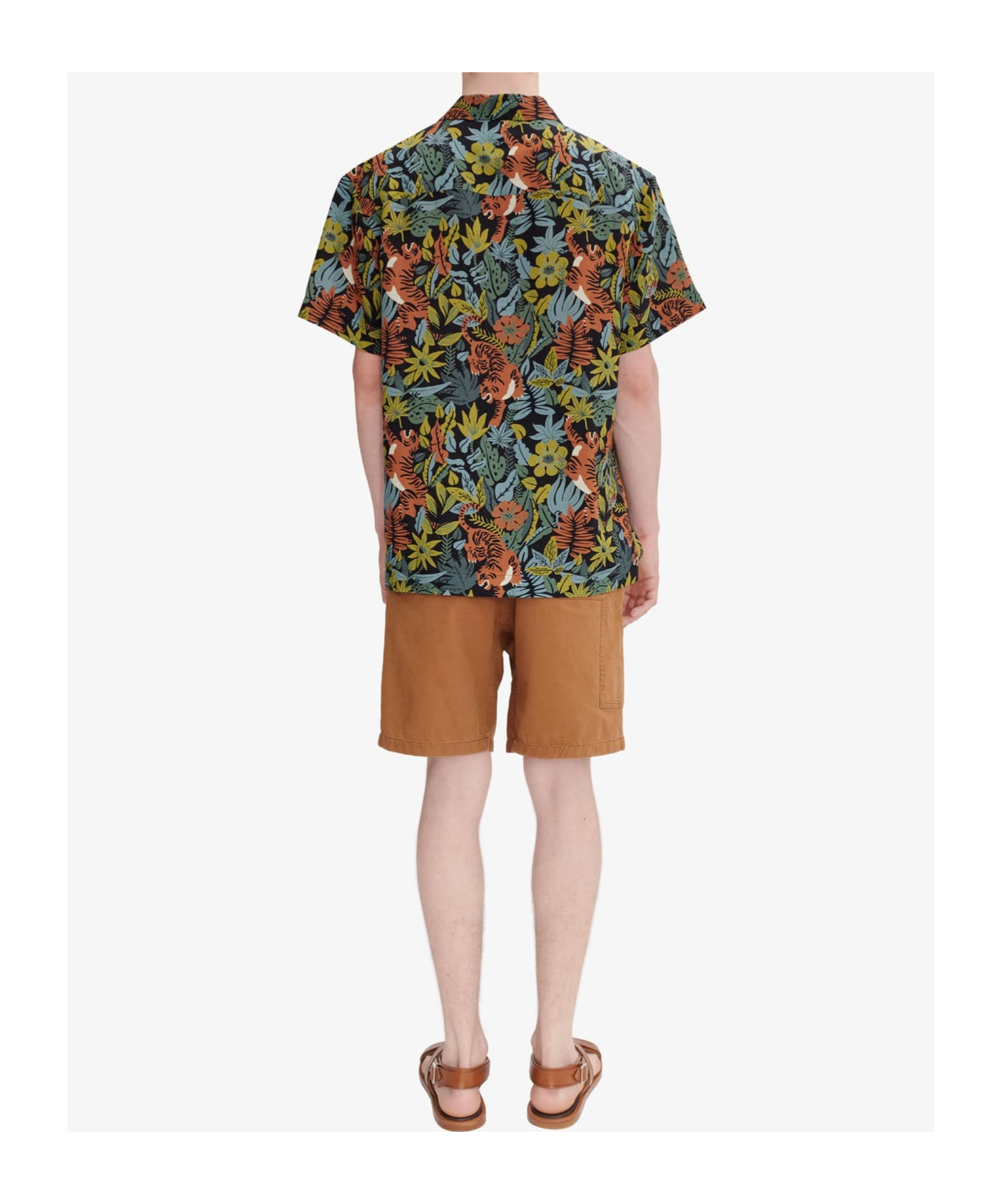 Apc Elastic Waist Shorts In Brown