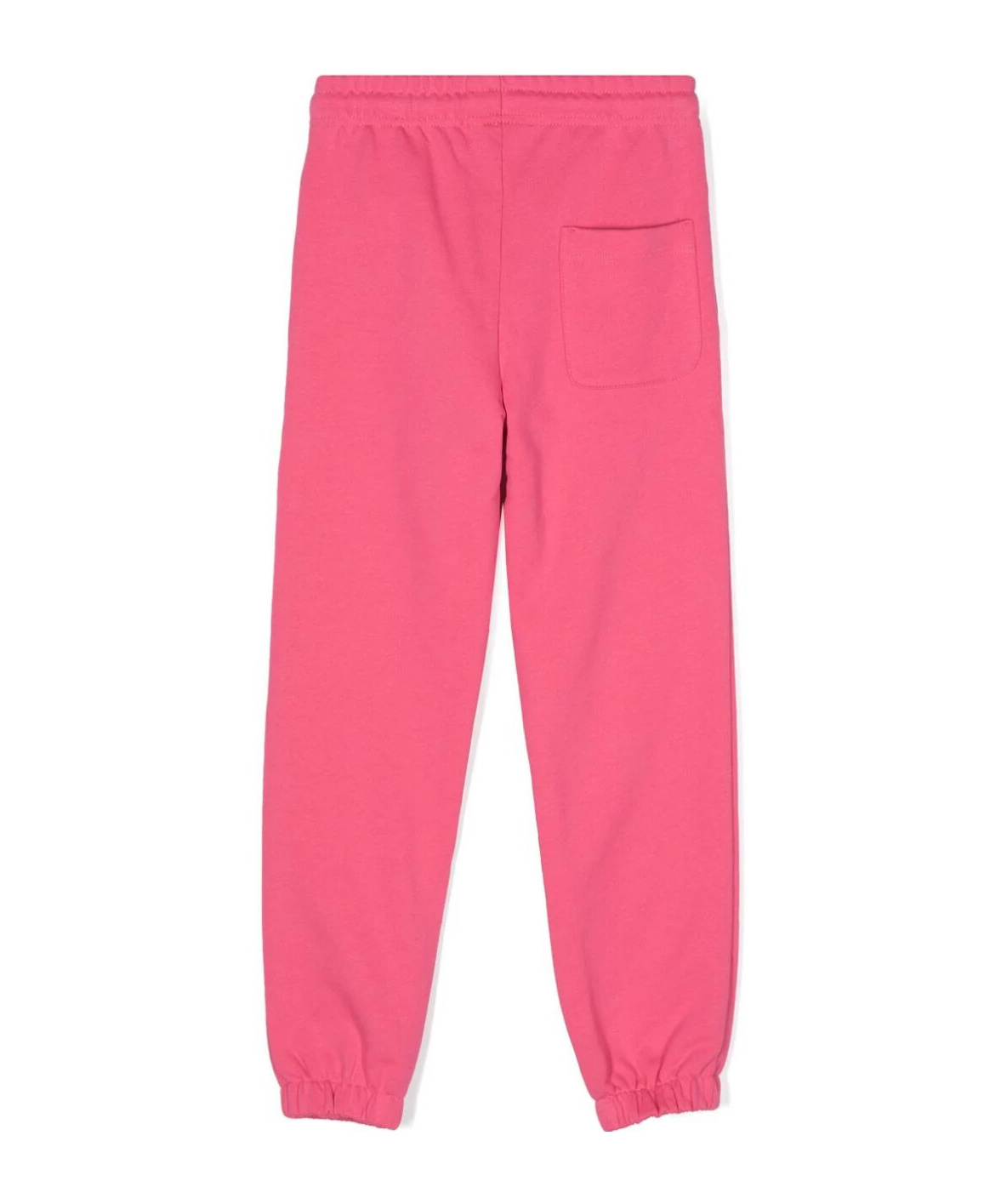 Msgm Logo-print Track Pants In Pink