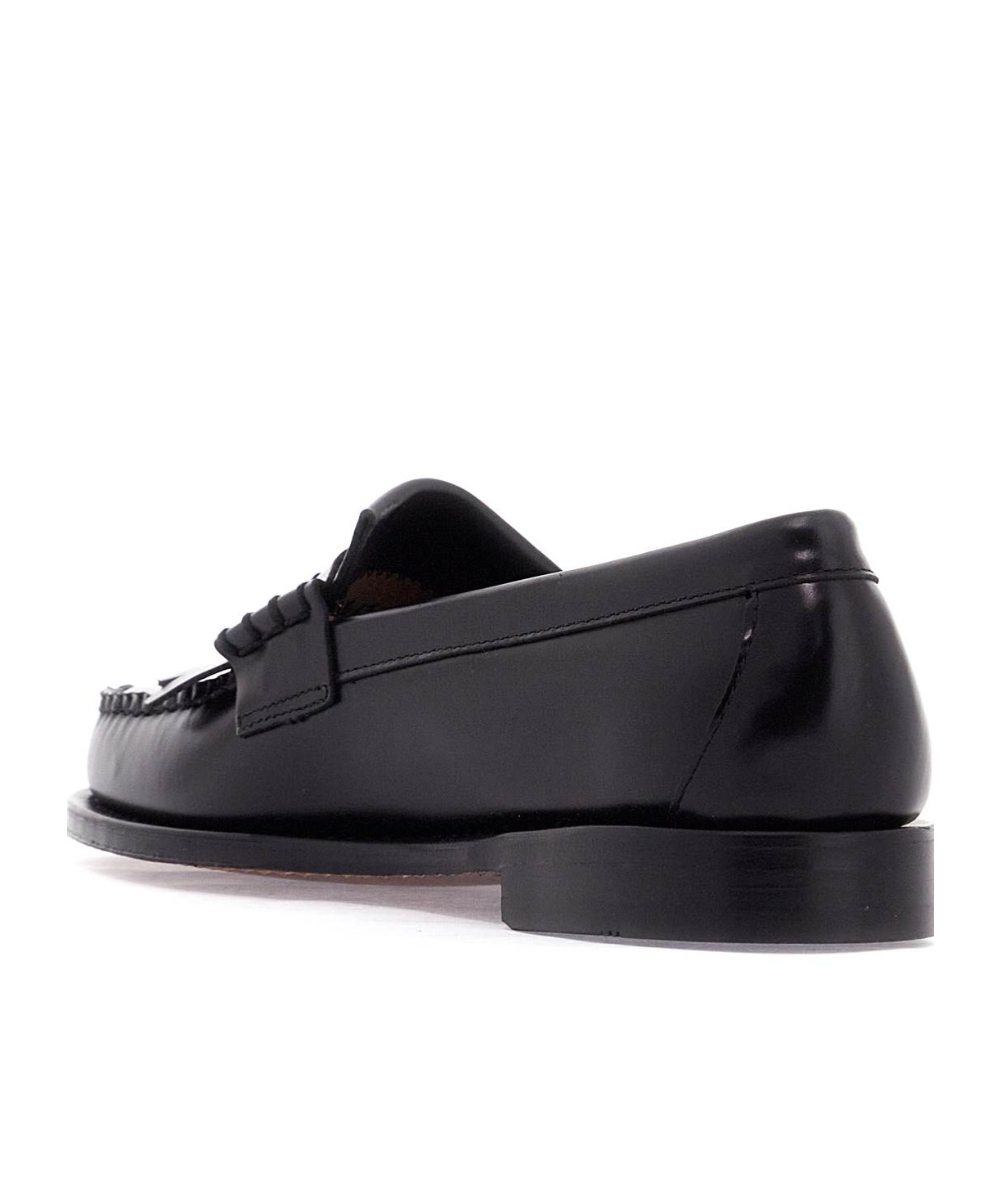 G.h. Bass & Co G.h. Bass  Co. Esther Kiltie Weejuns Tassel Detailed Loafers In Black