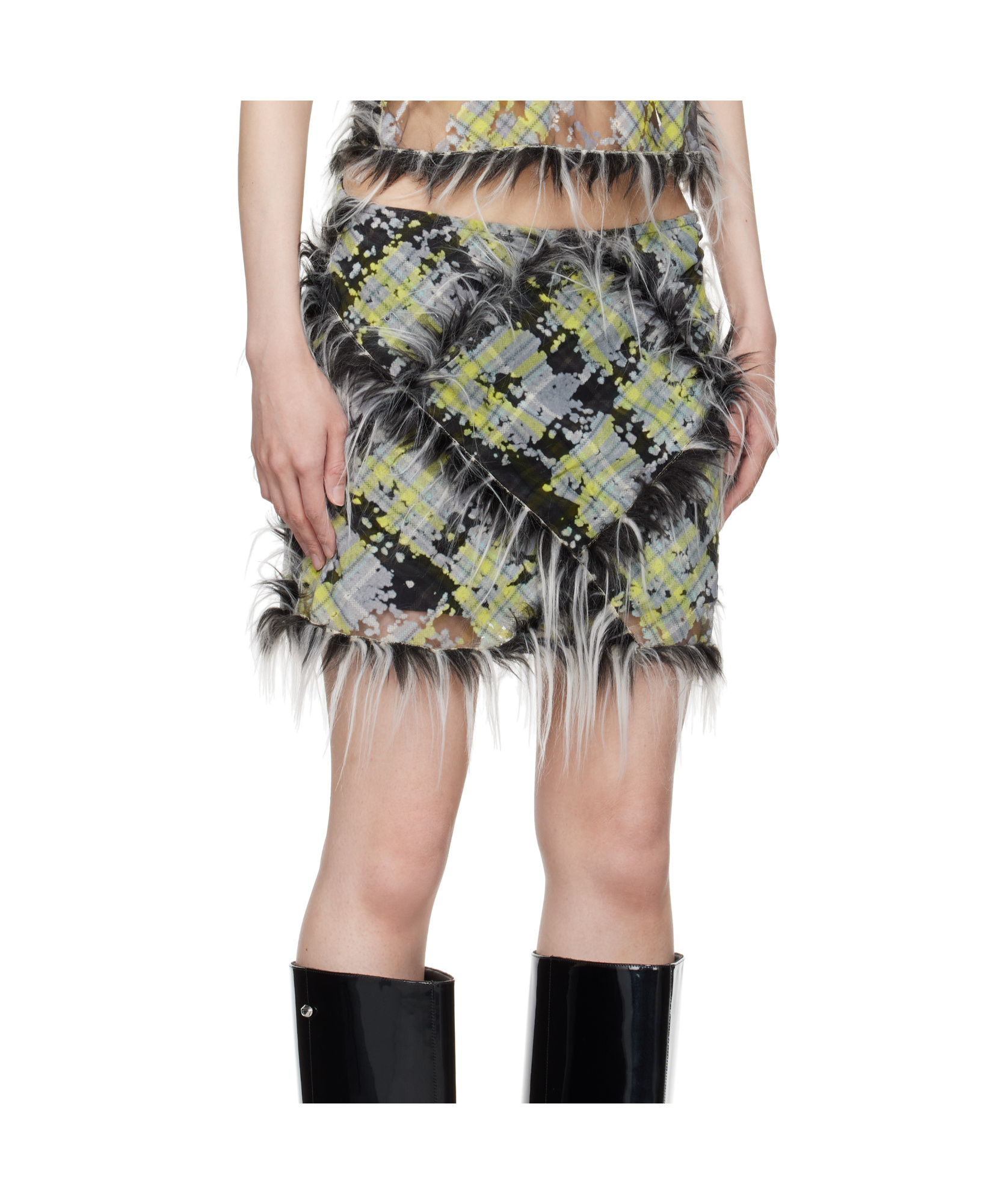 Diesel O-begy Mini Skirt In Black