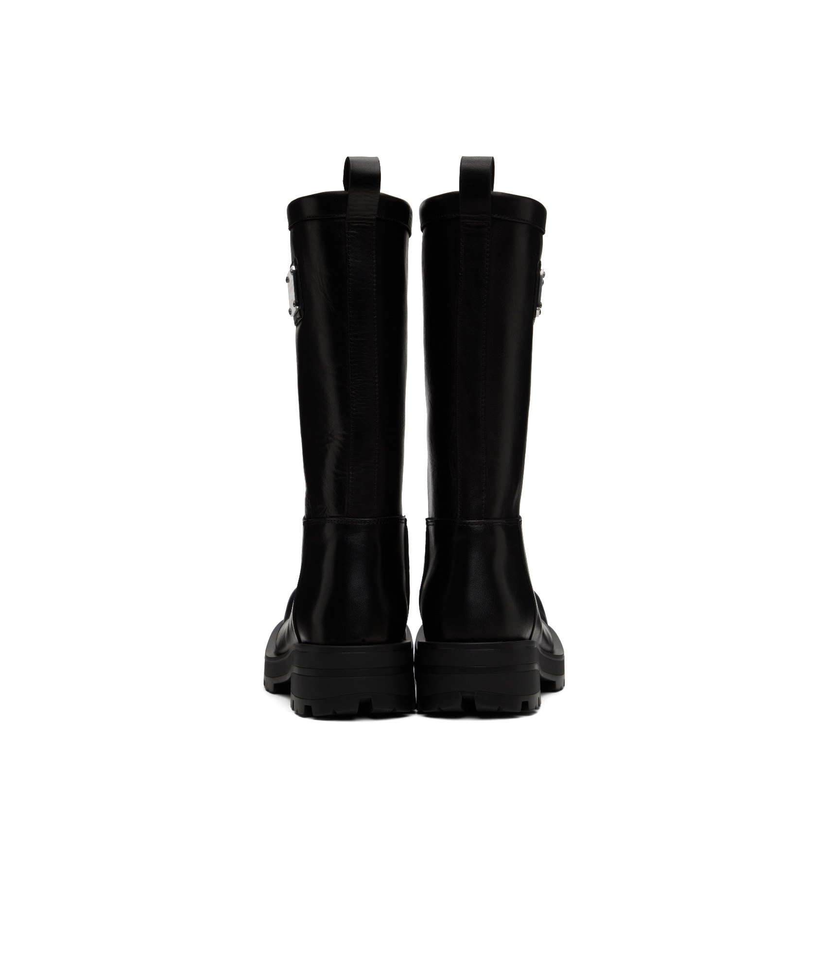 Charles Jeffrrey Loverboy Pull-ring Short Boots In Black