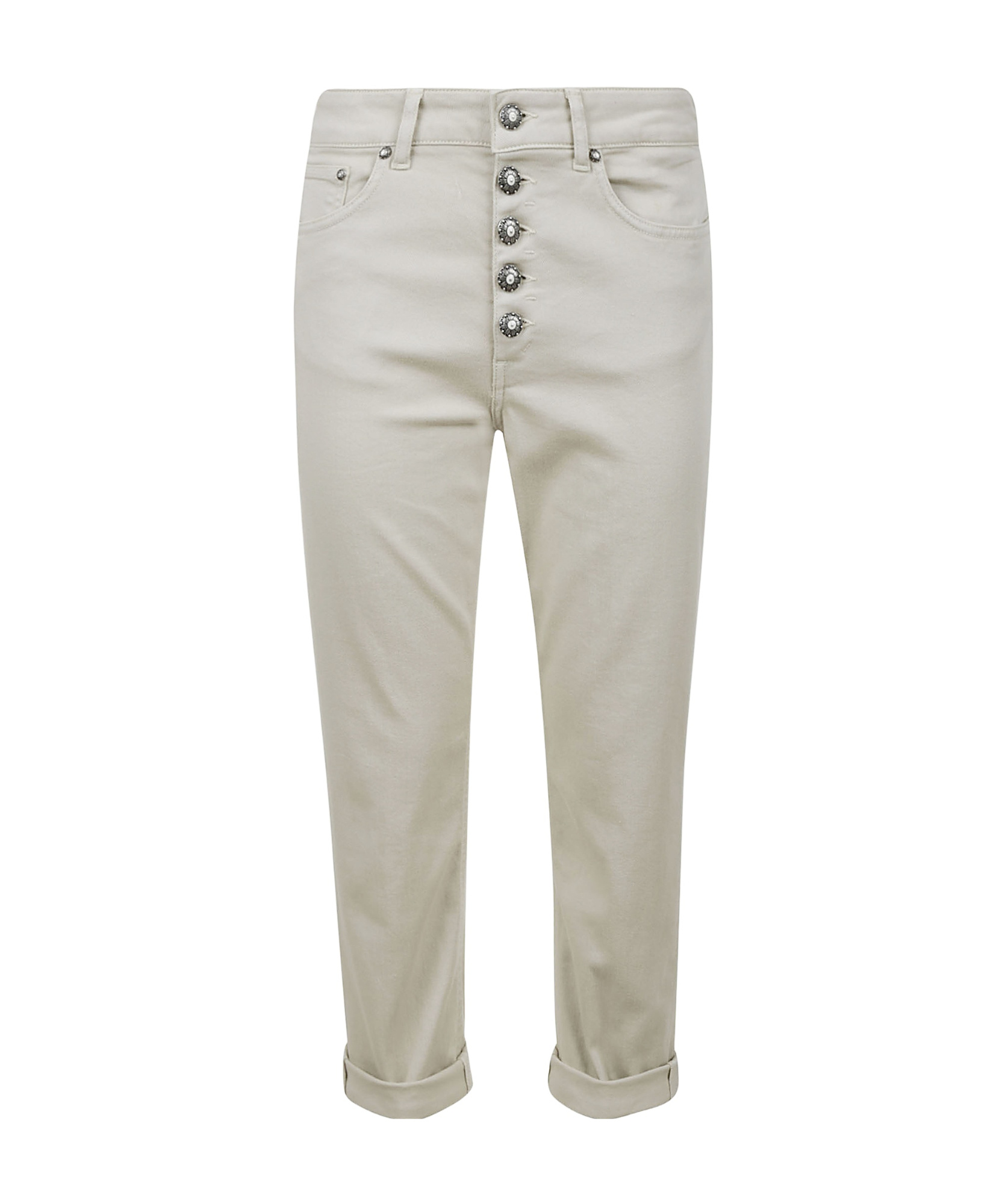 Dondup Pantalone Koons Gioiello In Brown