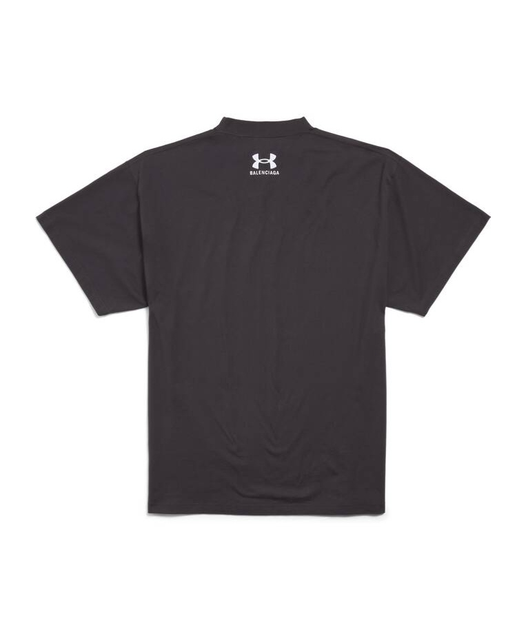 Balenciaga High-neck T-shirt In Black