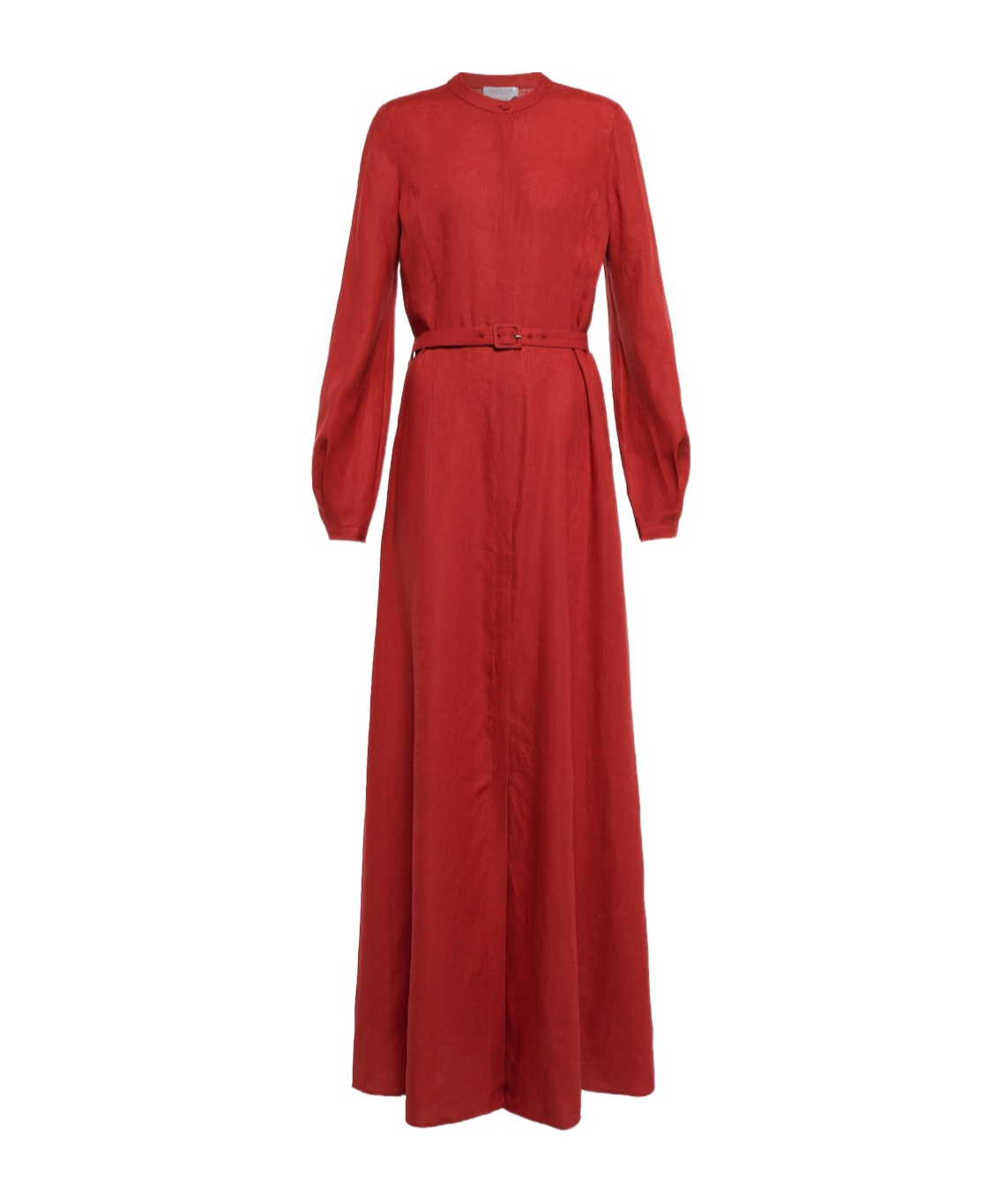 Gabriela Hearst Extra Long Dress In Red