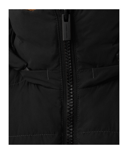 Canada Goose Aurora Hooded Parka Coat In Black