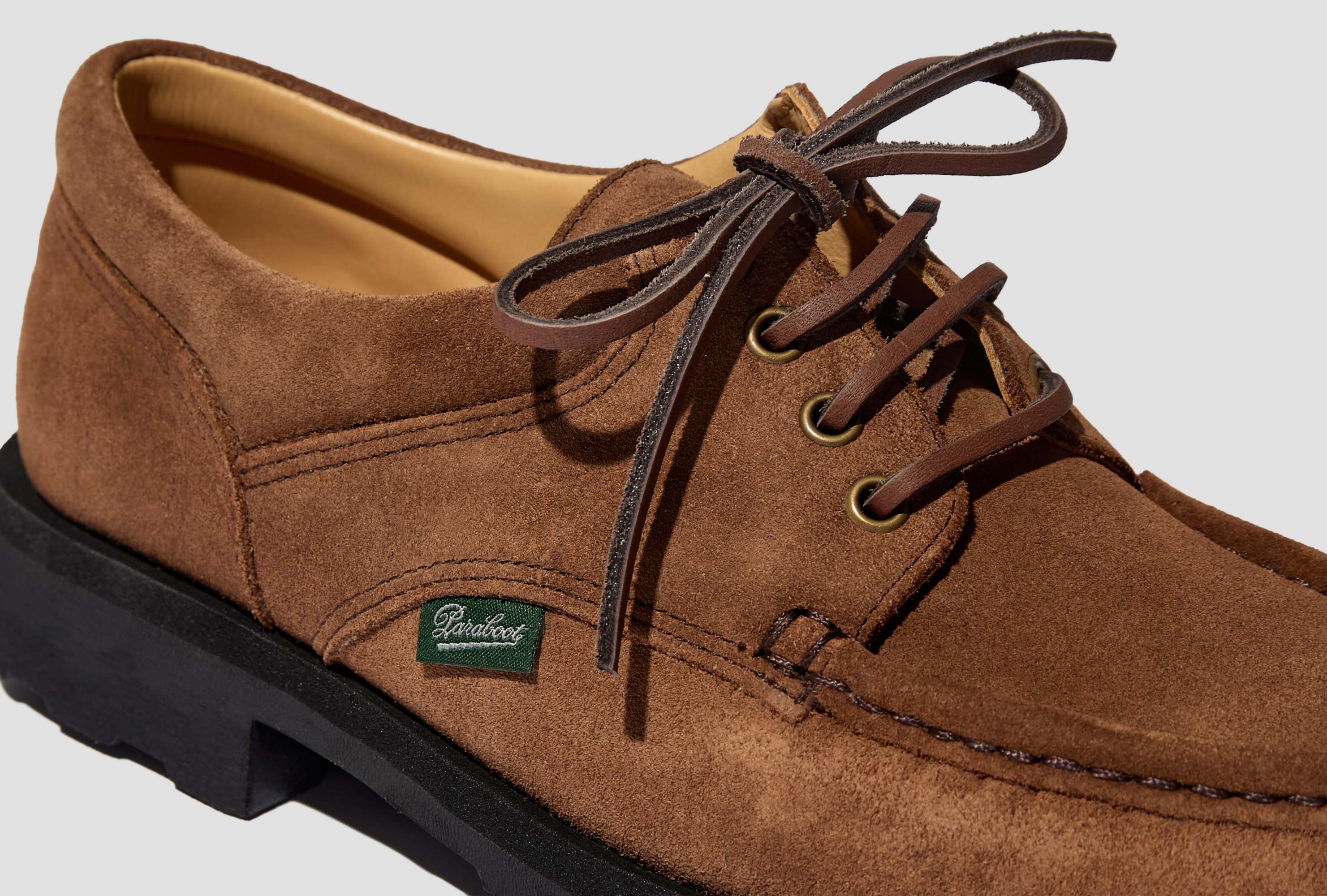Paraboot Round-toe Loafers In Brown
