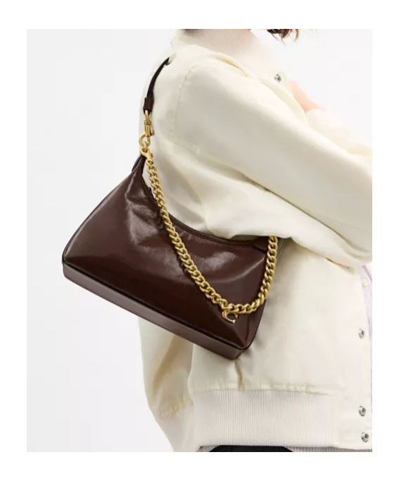 Shop Coach Juliet Shoulder Bag In Maple