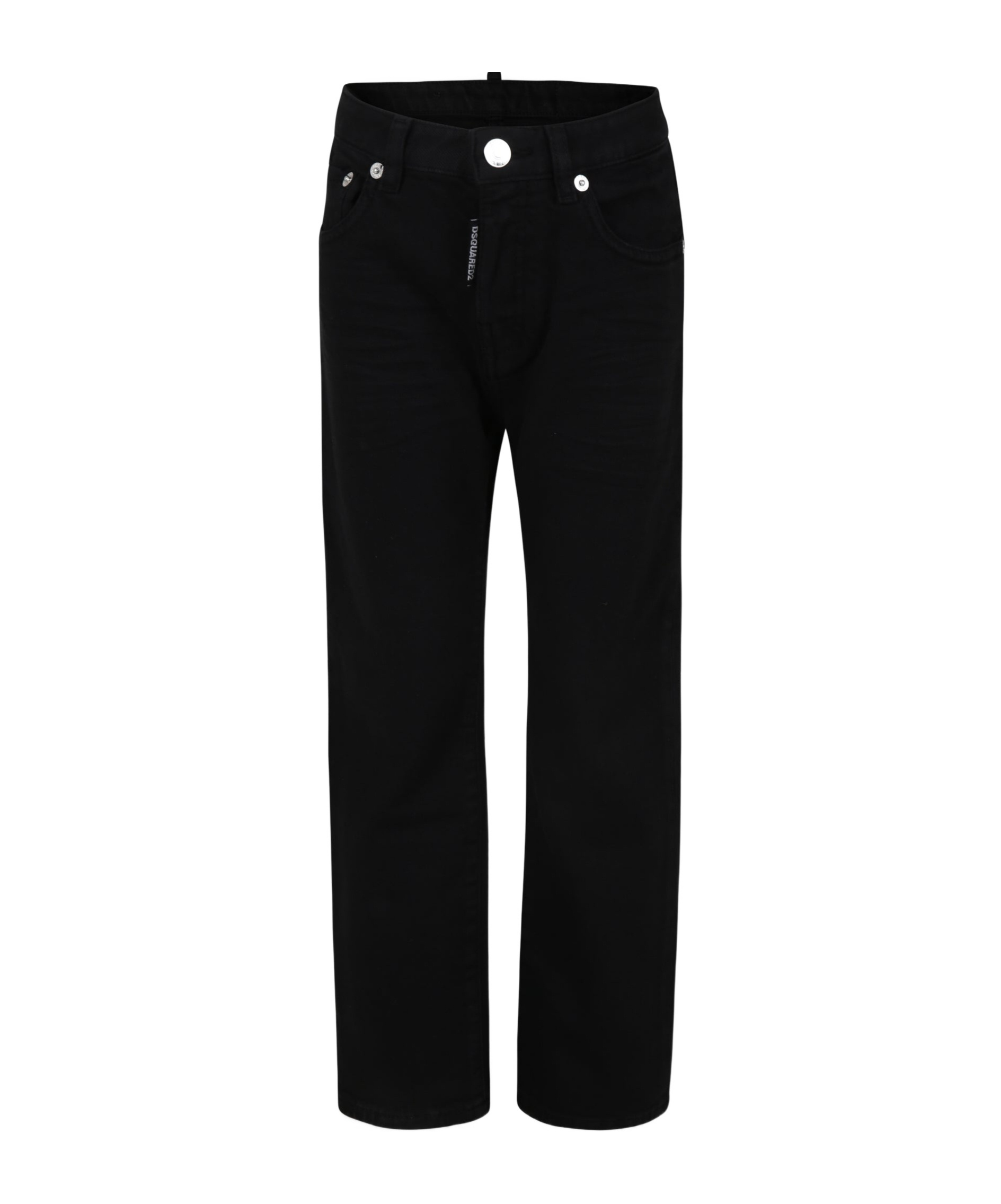 Dsquared2 Belt-loop Jeans In Black