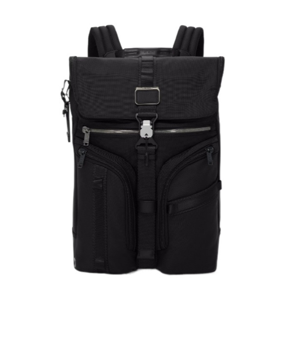 Tumi Flap-top Backpack In Black