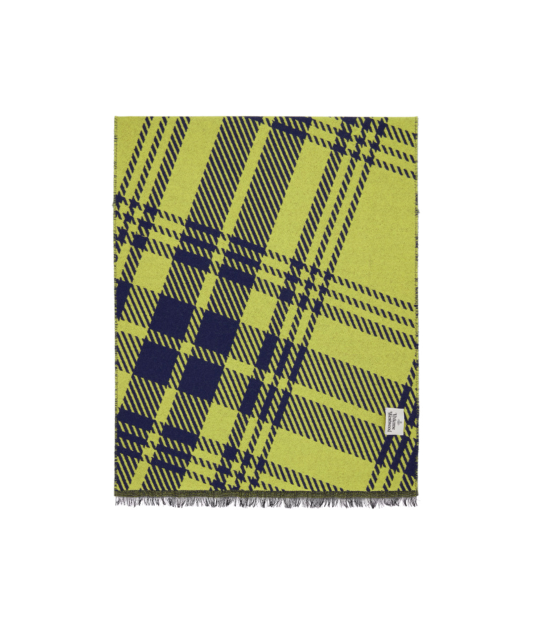 Vivienne Westwood Tartan Scarf In Multi