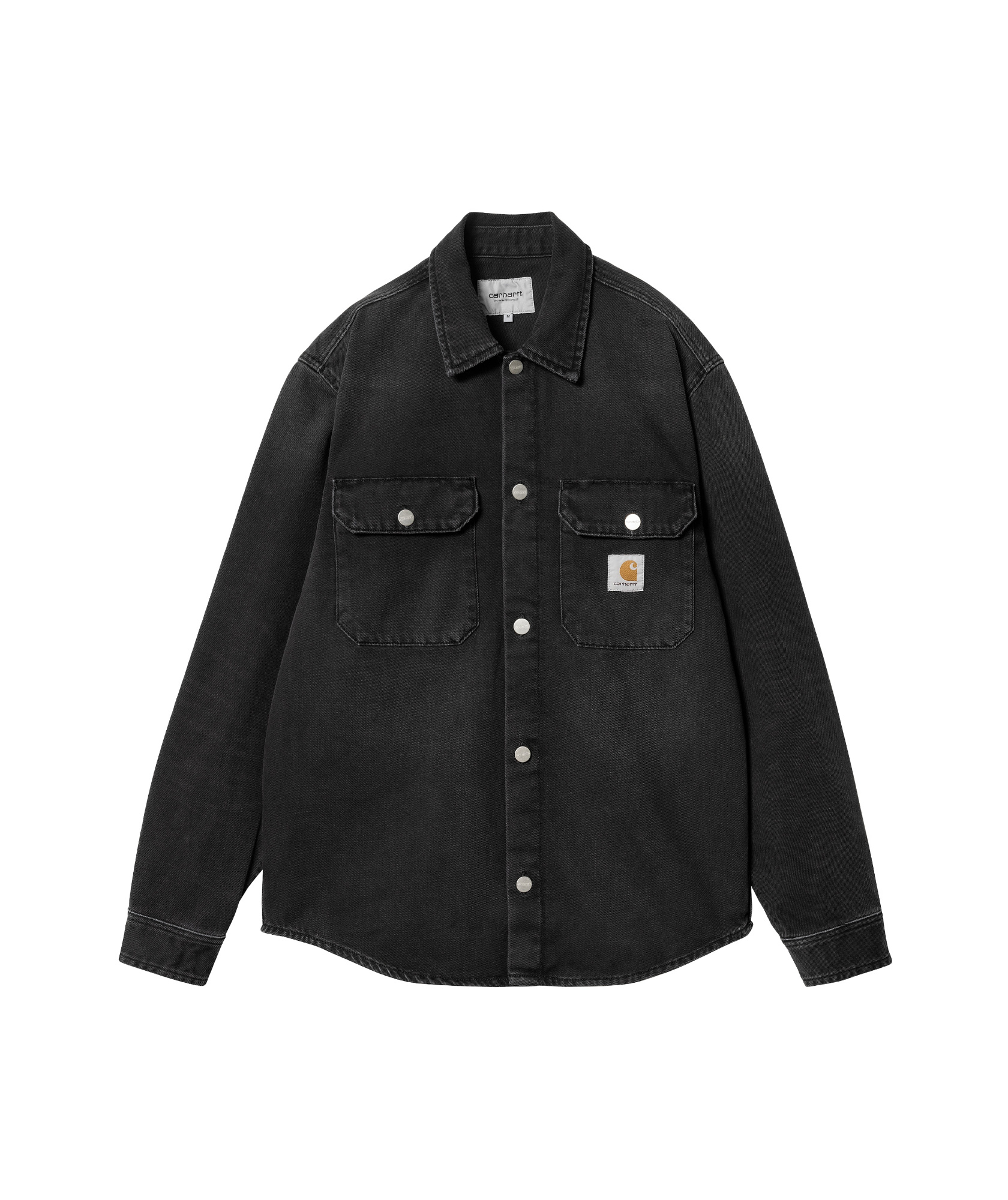 Carhartt Wip Classic Button-up Shirt Jacket In Black