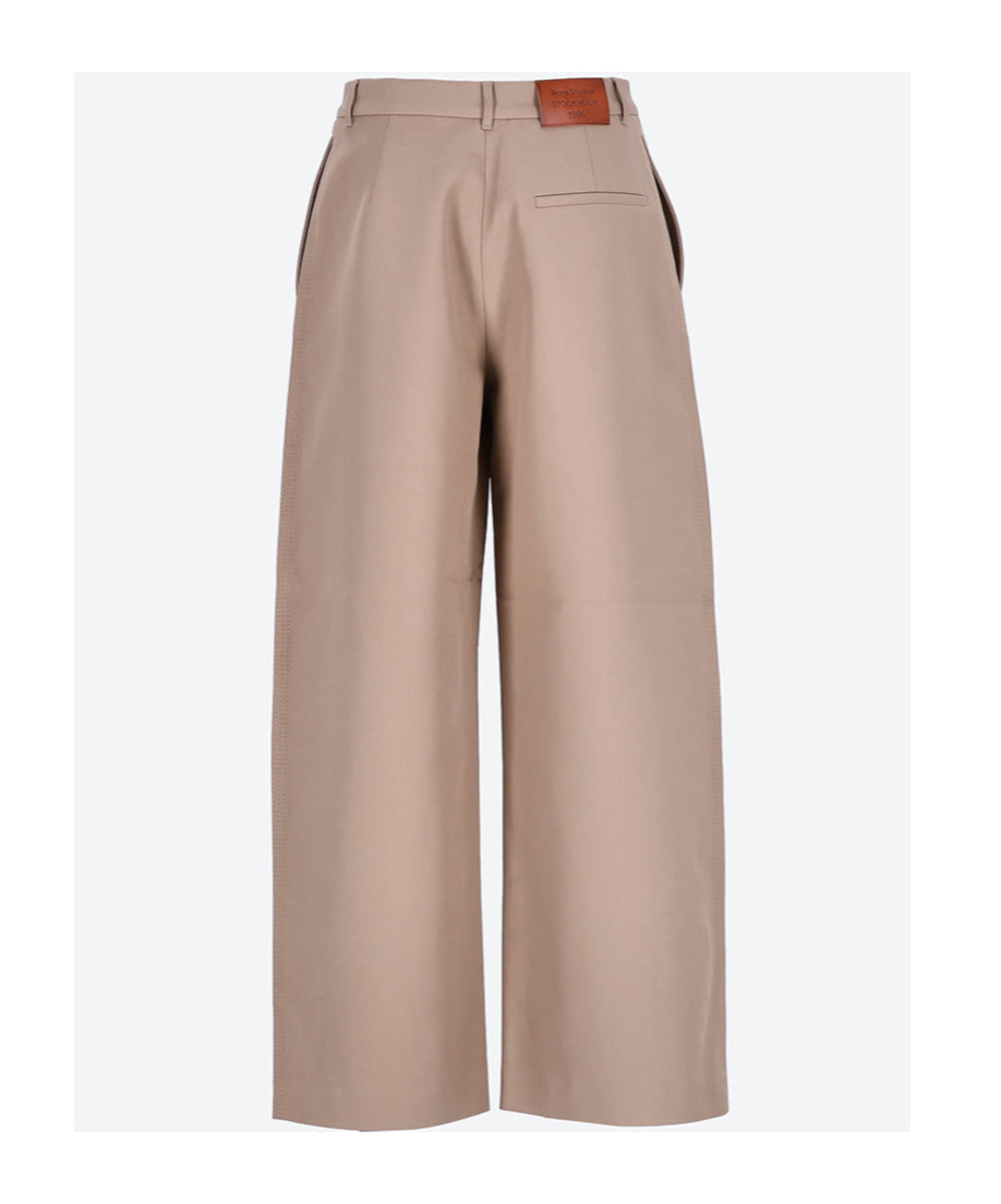 Acne Studios Belt-loop Casual Pants In Nude