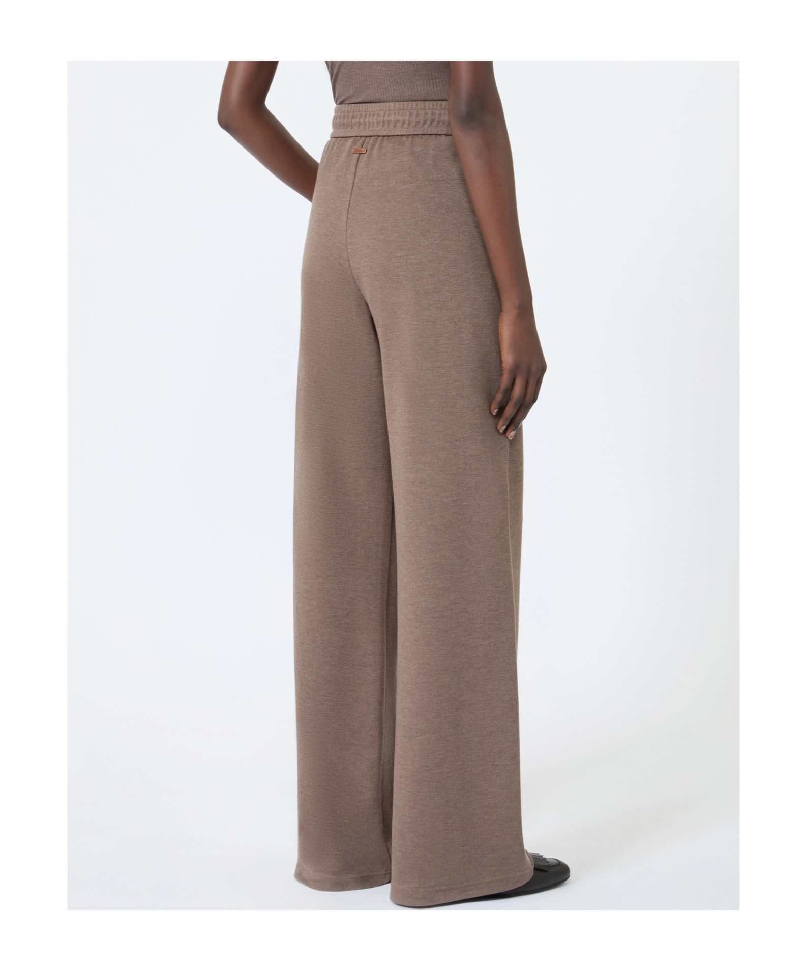 Max Mara Drawstring Track Pants In Neutral