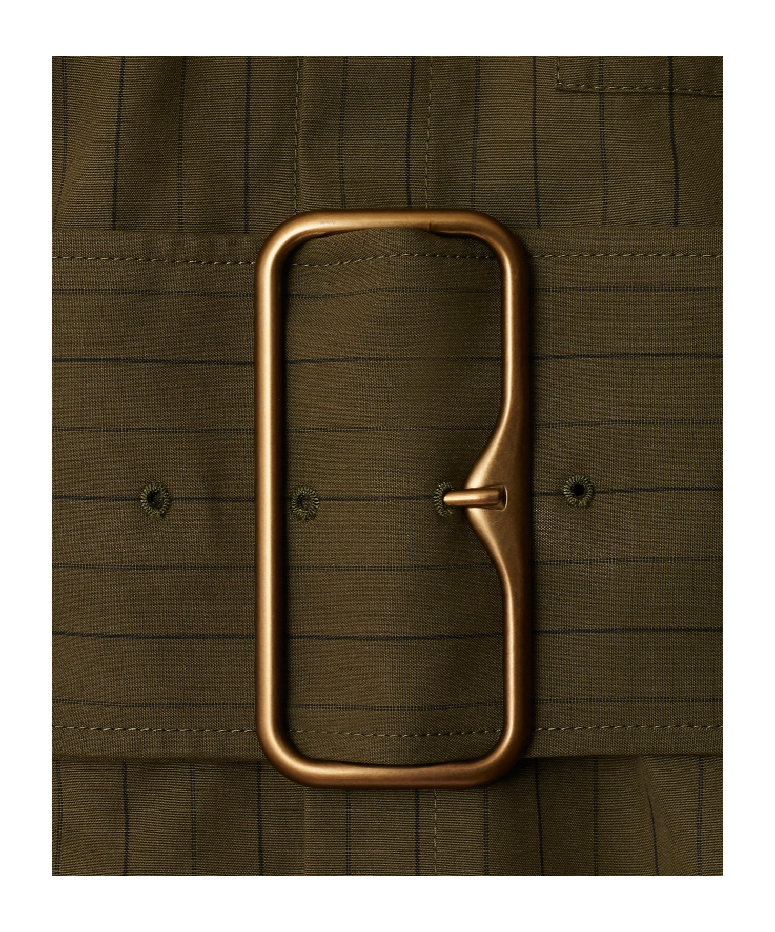 Burberry Regular Fit Striped Cotton Shirt In Green