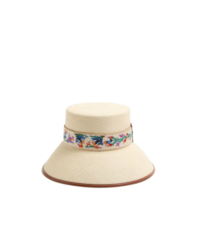 Shop Valentino Antibes Sun Hat In Nude