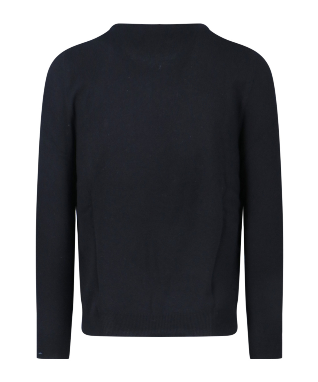 Polo Ralph Lauren Logo Embroidered Crewneck Jumper In Black