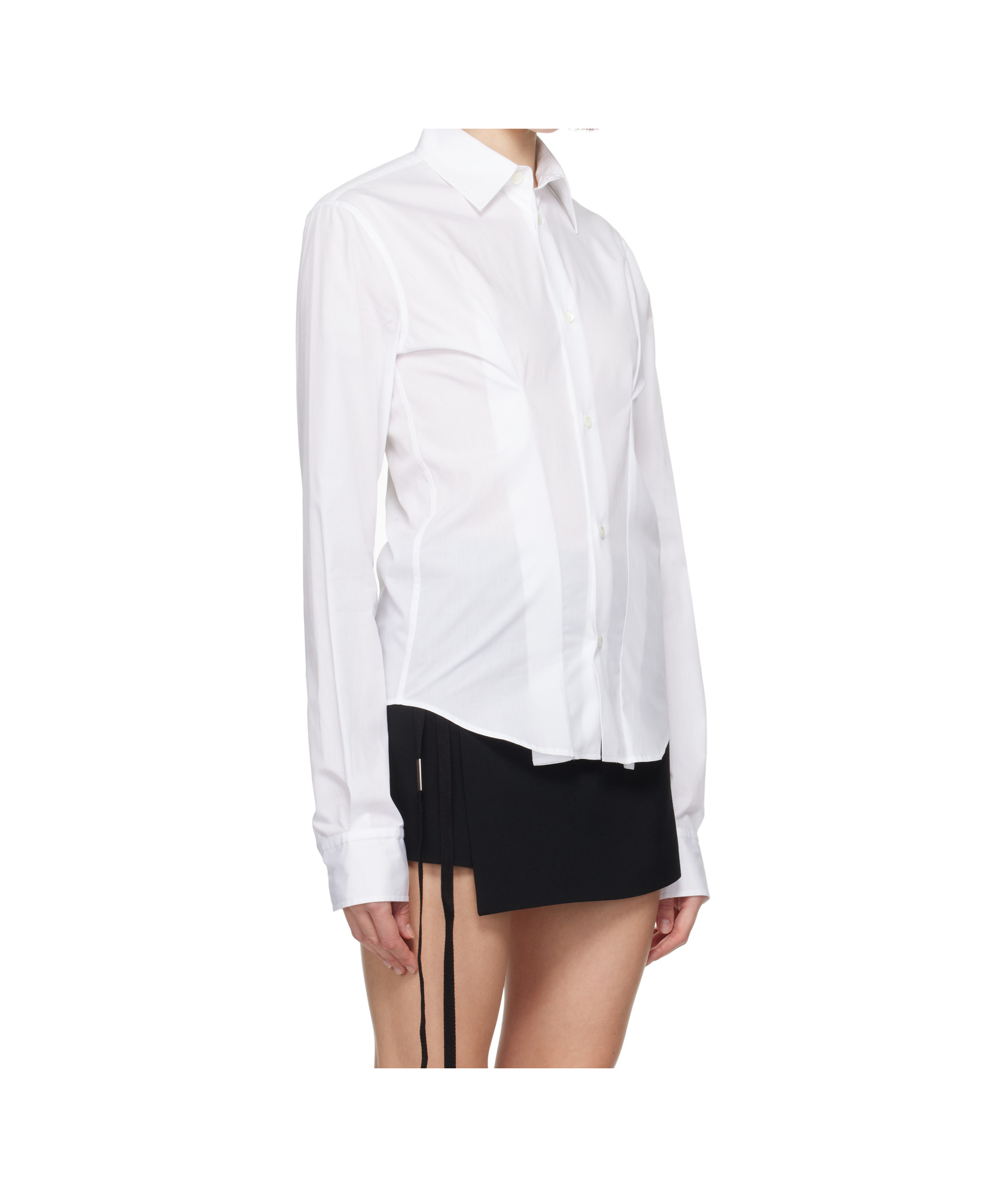 Ann Demeulemeester Haley Shirt In White
