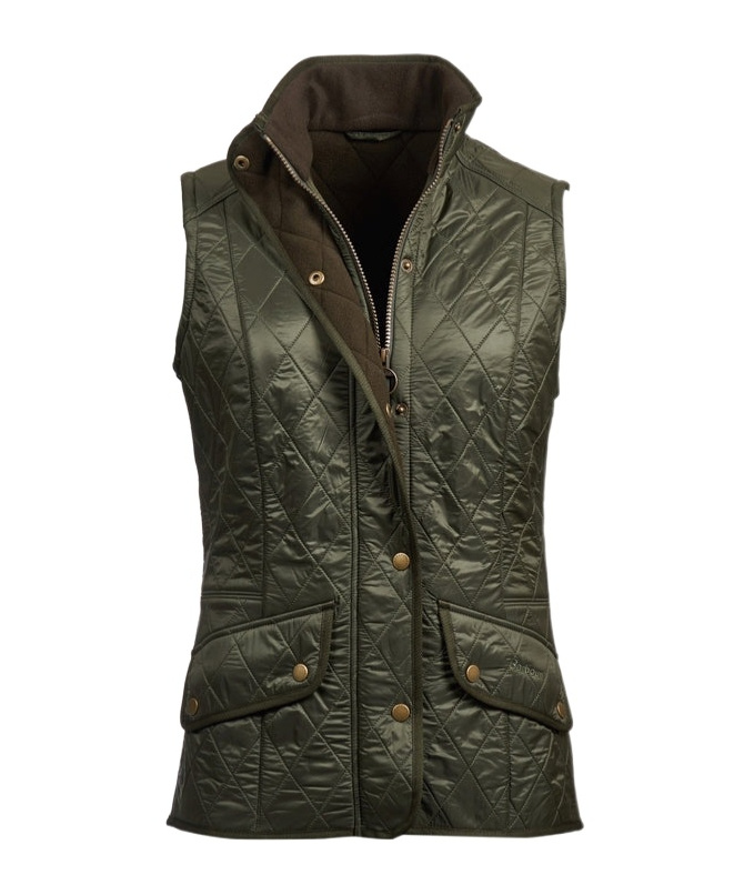 Barbour Core Essentials Otterburn Quilted Vest In Black