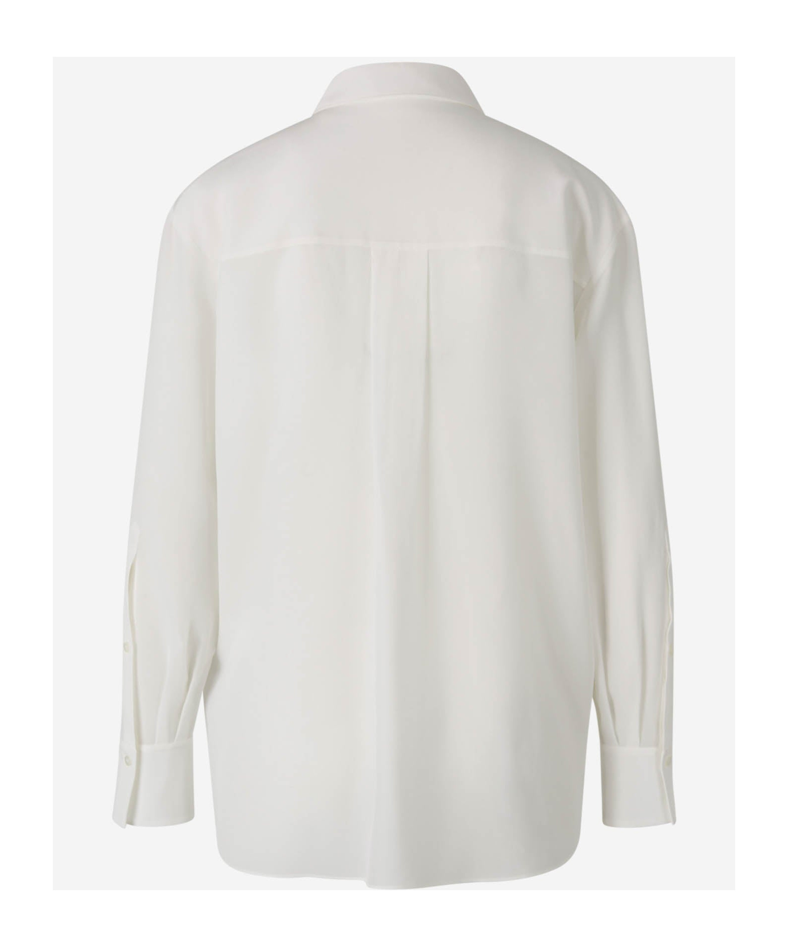 Shop Dorothee Schumacher Striking Volumes Blouse In White