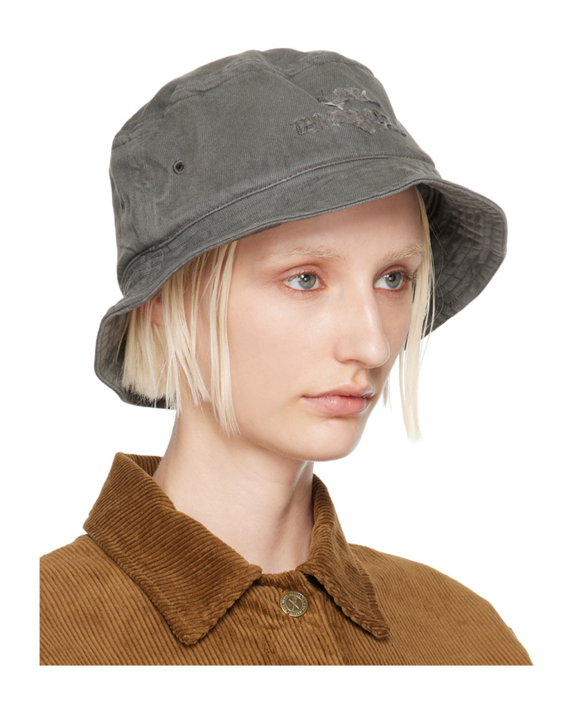 APC A.P.C. X TAME IMPALA LOGO EMBROIDERED FISHERMAN'S HAT