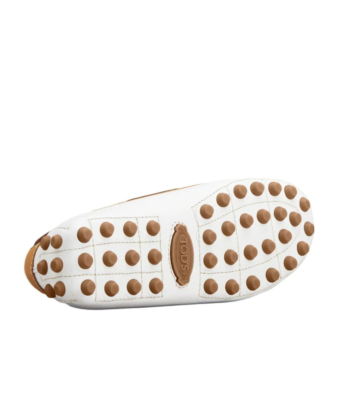 Tod's Woman Loafers White Size 8 Leather In White