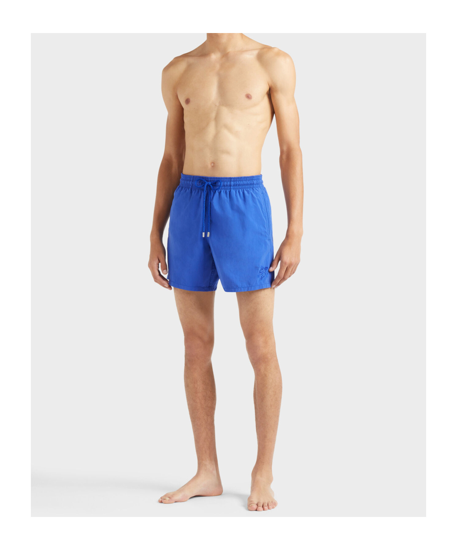 Vilebrequin Ronde Des Tortues Water-reactive Swim Trunks In Blue