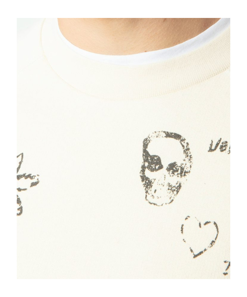 Zadig & Voltaire Uppy Graffiti Print Sweatshirt