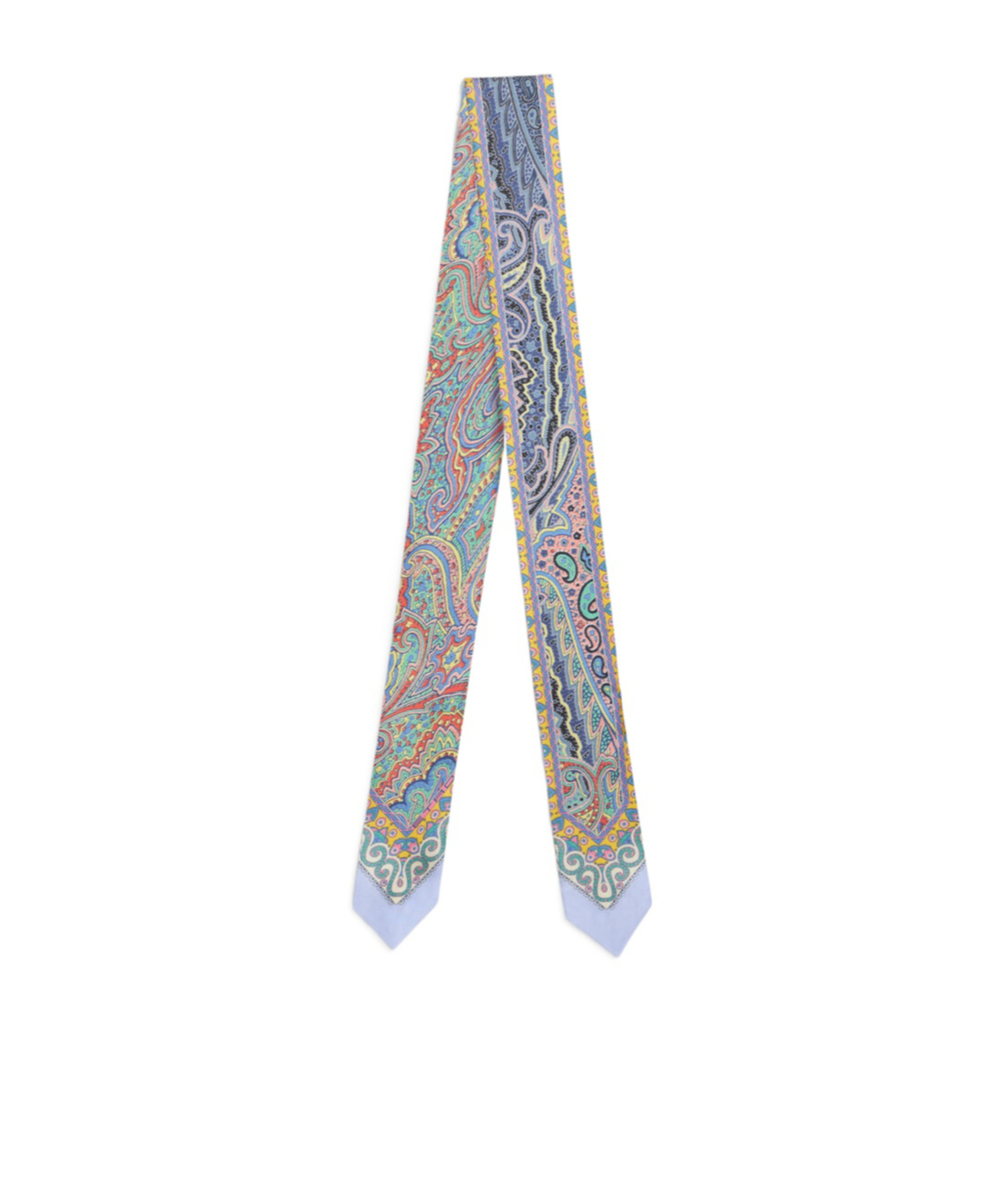 ETRO MULTICOLOURED SILK PAISLEYINA WITH MOTIF