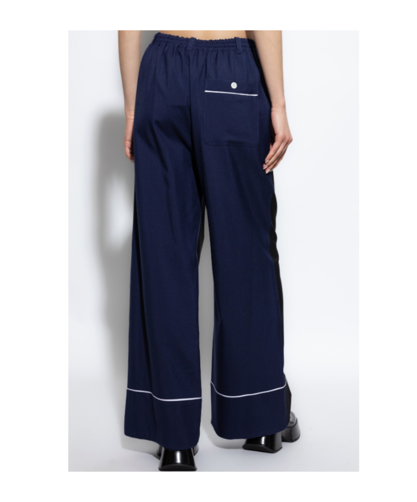 Marni Belt-loop Casual Pants In Black