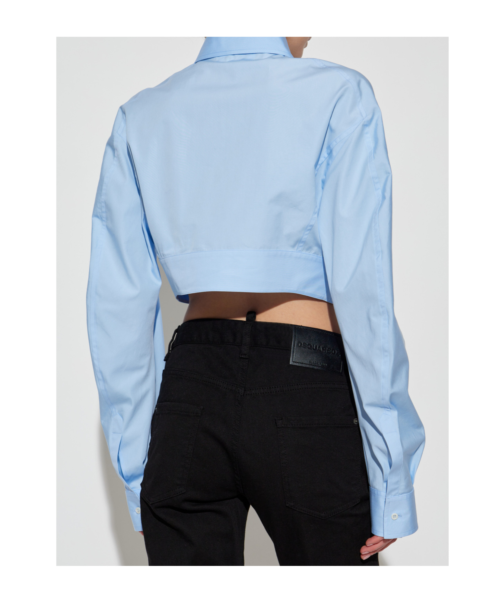Dsquared2 Cropped Cotton Shirt
