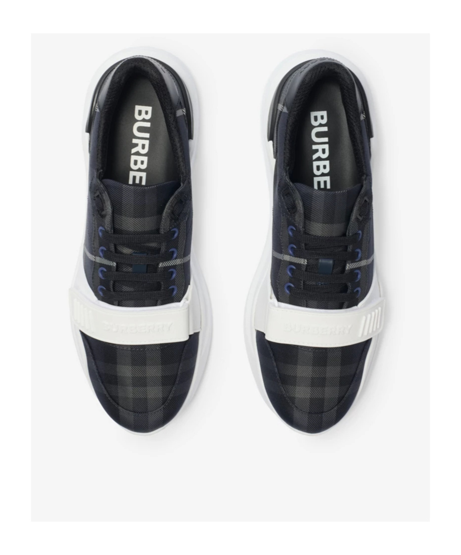 Burberry Karierte Sneakers In Multi