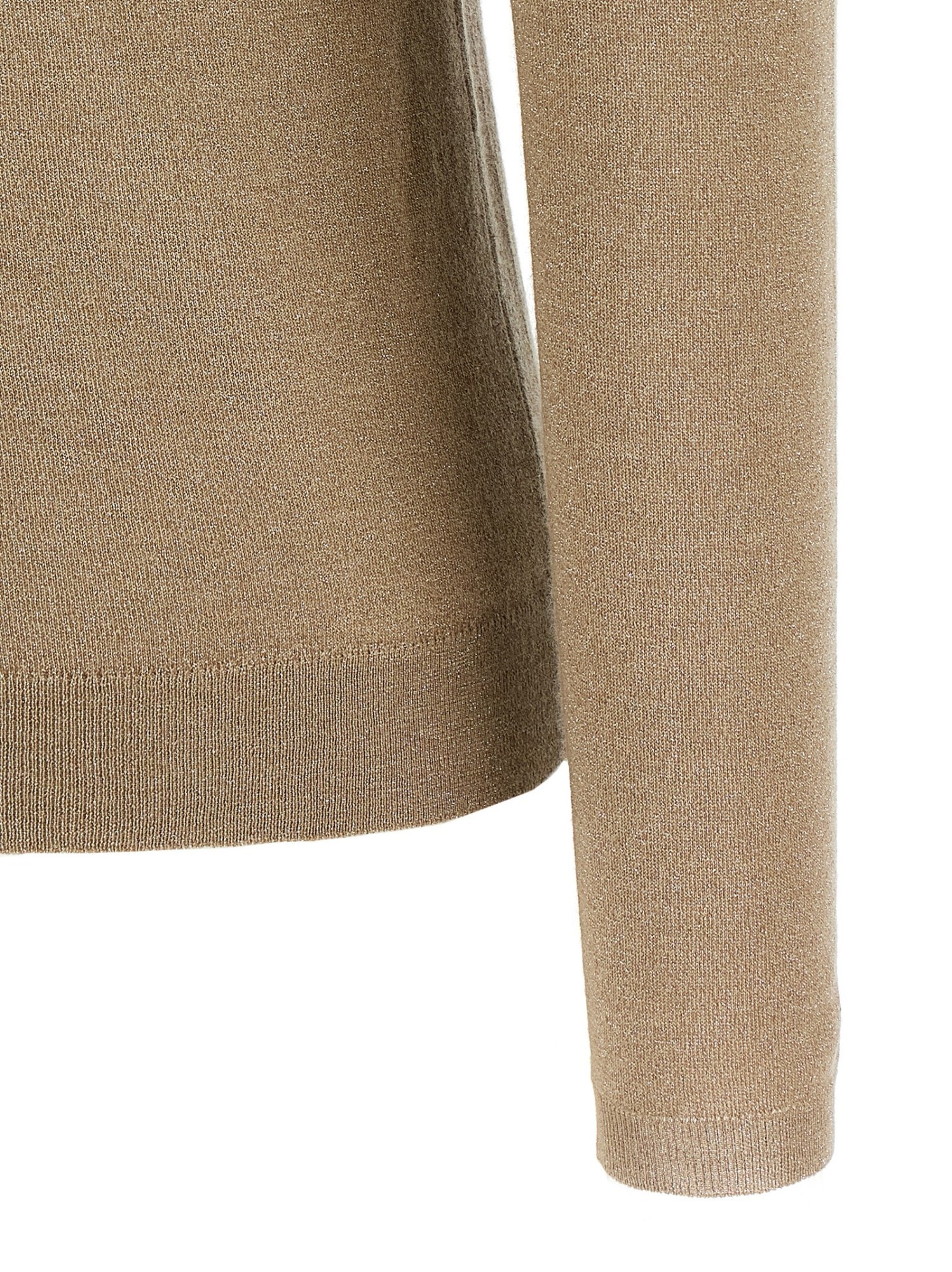 Brunello Cucinelli Sparkling Sweaters And Cardigans Gold