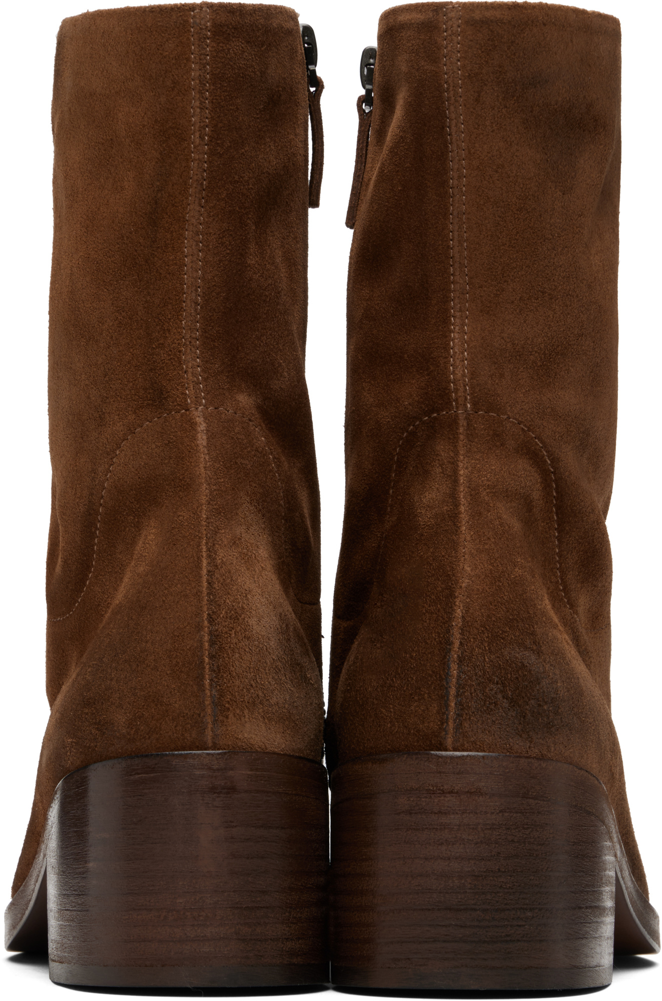 Marsèll Cassello Ankle Boots In Brown