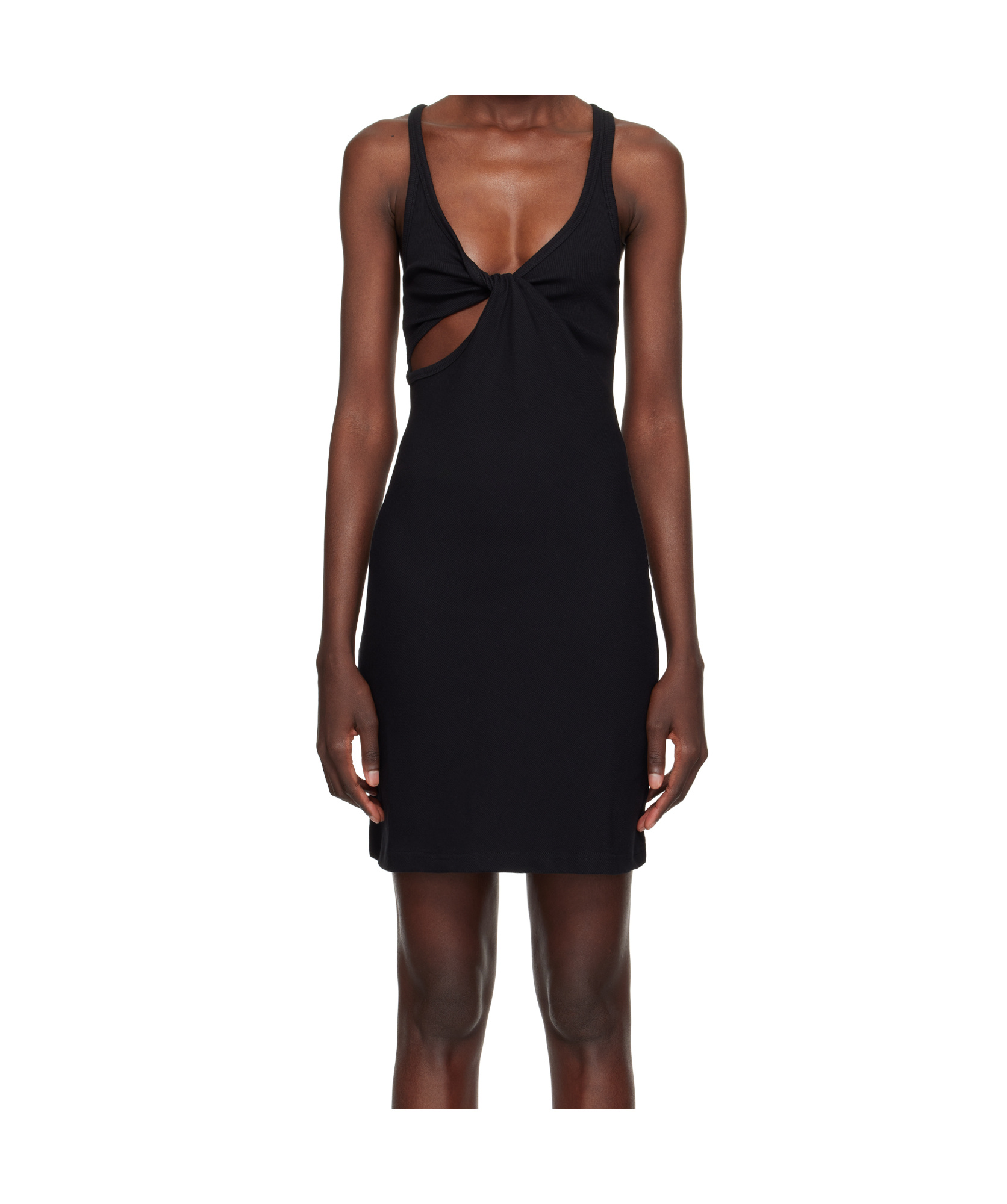 Courrèges Twist 90s Rib Dress