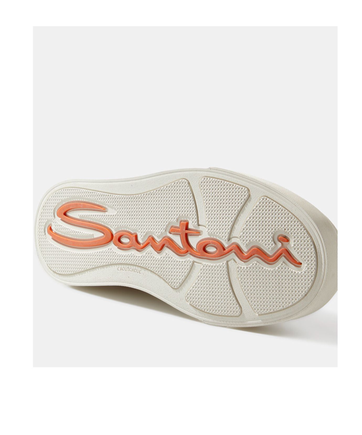 Santoni Double Buckle Sneakers In White