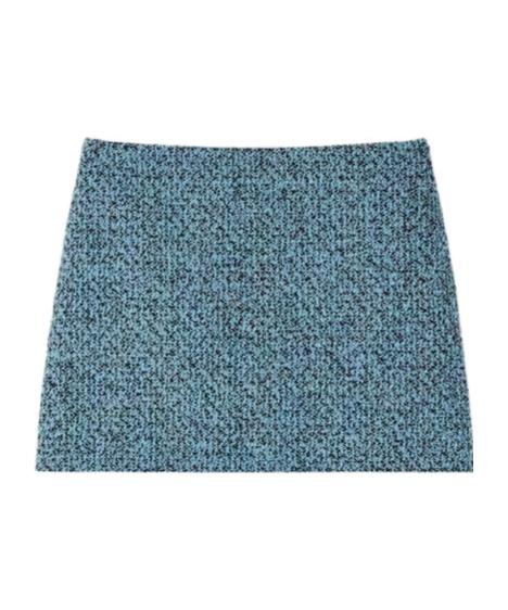 Gucci Wool Cotton Bouclé Mini Skirt