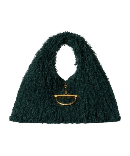 Gucci Softbit Maxi Top Handle Bag In Green