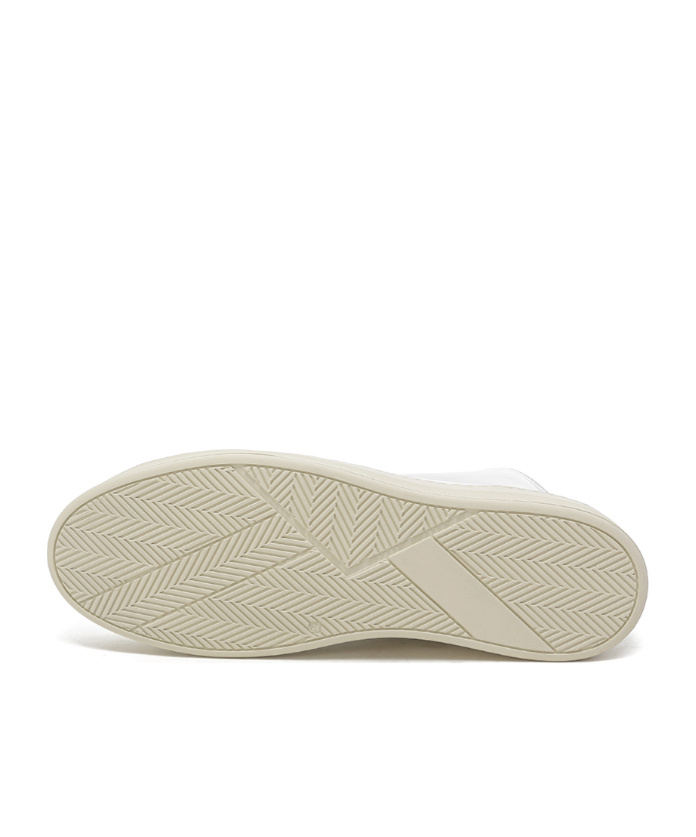 Common Projects Logo Logo High-top Skate Shoes In White