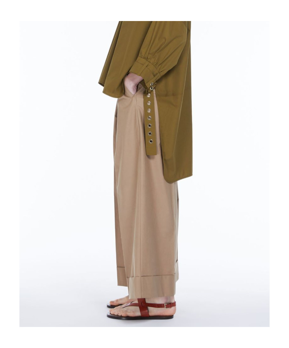 Max Mara Pleated Balloon Trousers In Nude