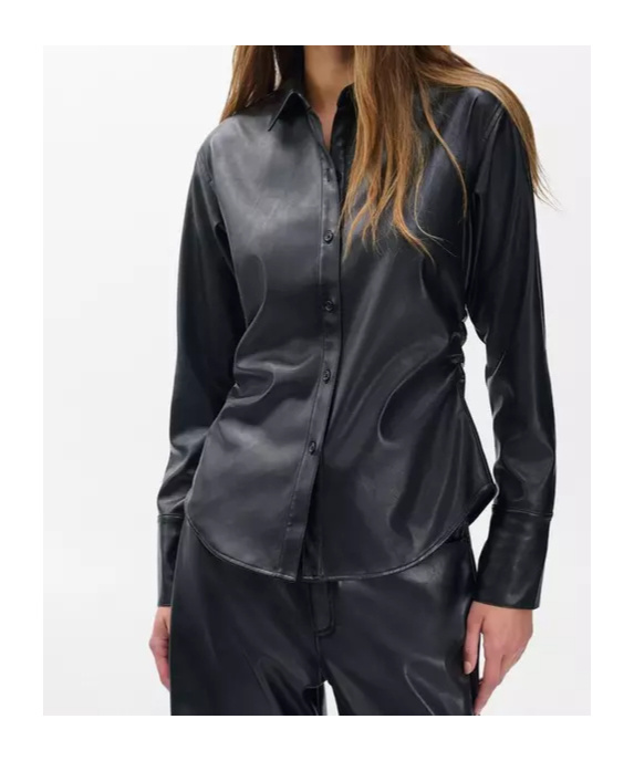 Rag & Bone Long Sleeve Shirt In Black