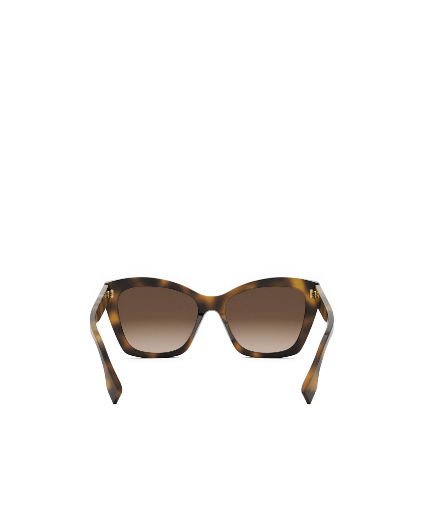 Fendi Eyewear Butterfly Frame Sunglasses In Brown