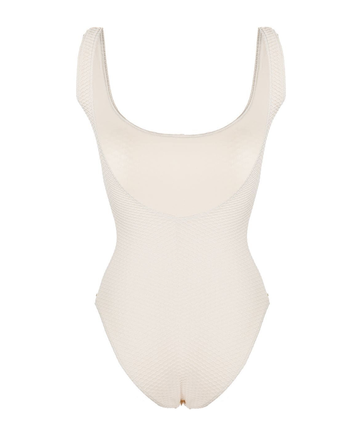 Anine Bing Jace One-piece Swimsuit In White