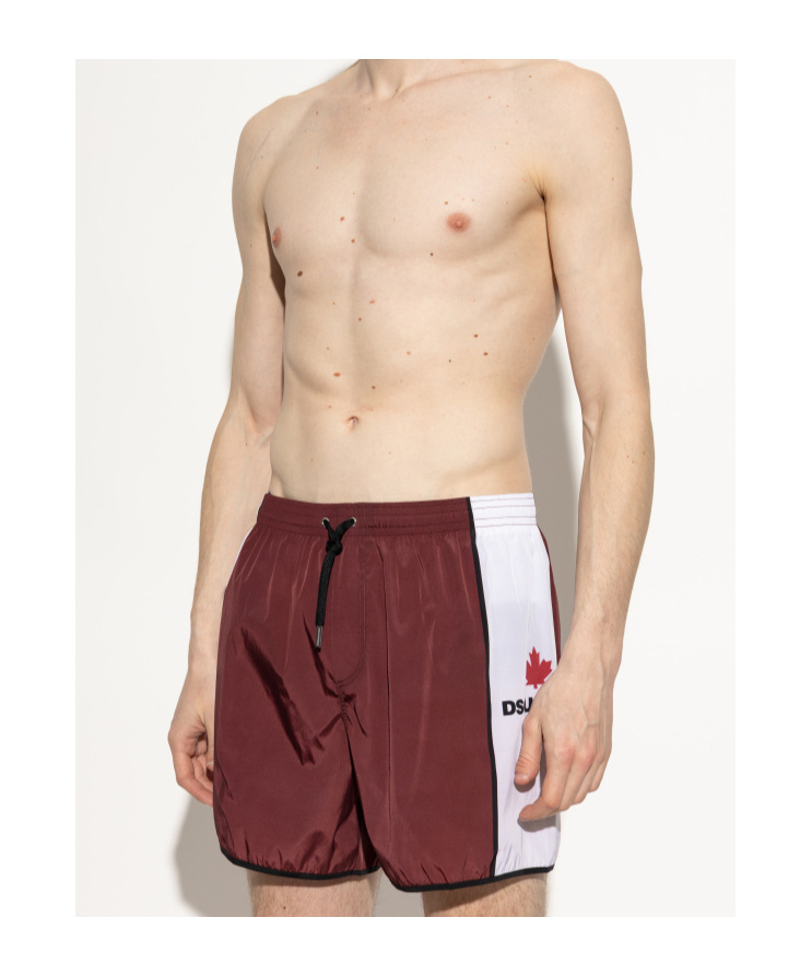 DSQUARED2 DRAWSTRING SWIMMING TRUNKS