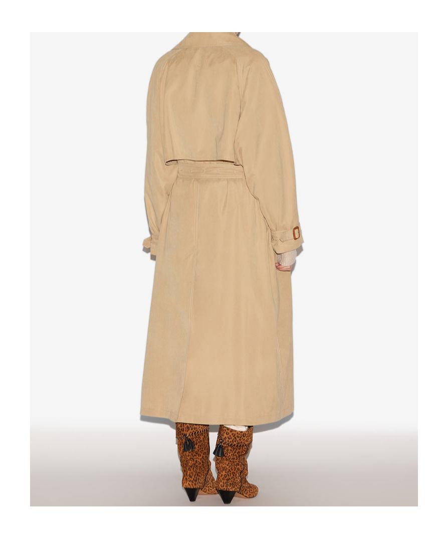 Isabel Marant Elea Coat In Brown