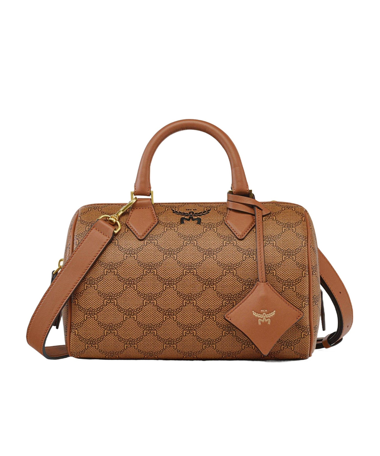 Mcm Medium Ella Tote Bag In Brown