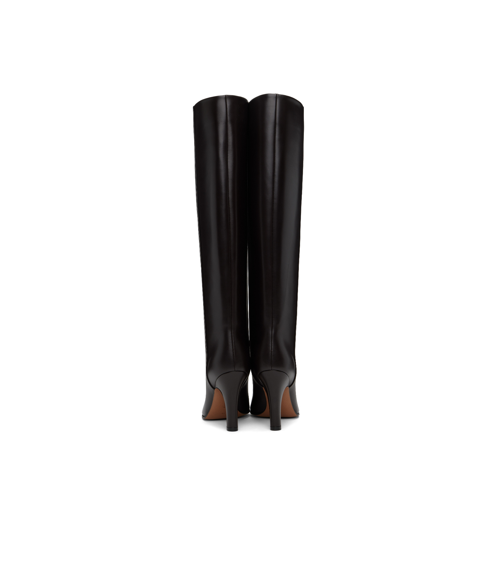 The Row Round-head Boots In Black