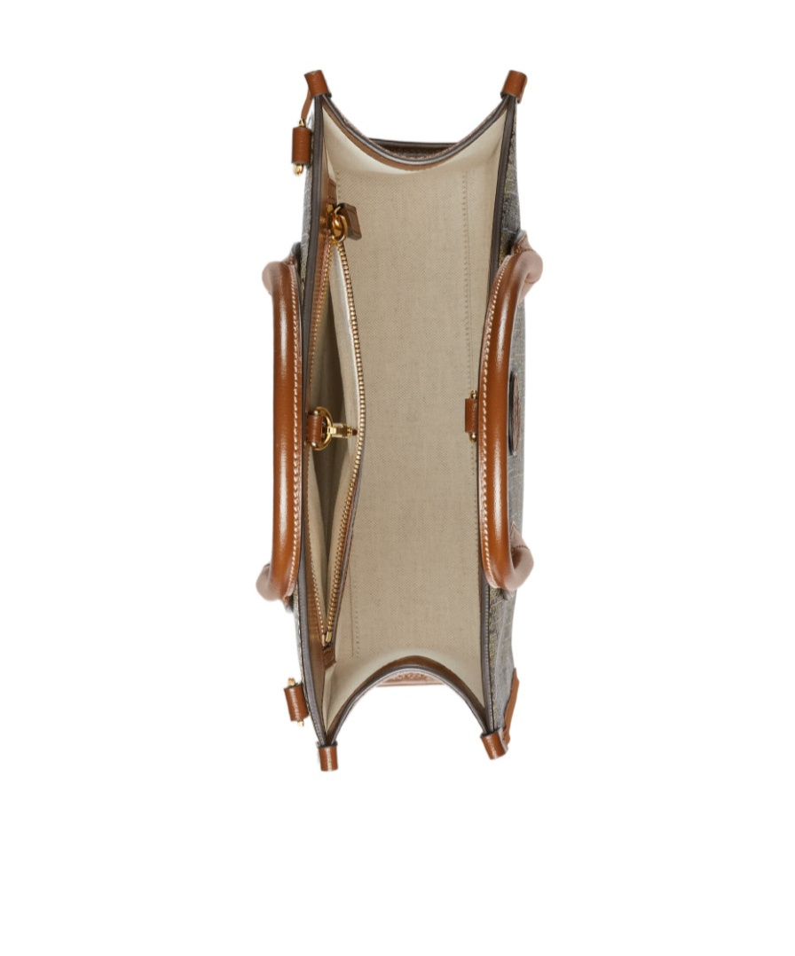 Gucci Interlocking G Tote Bag In Nude